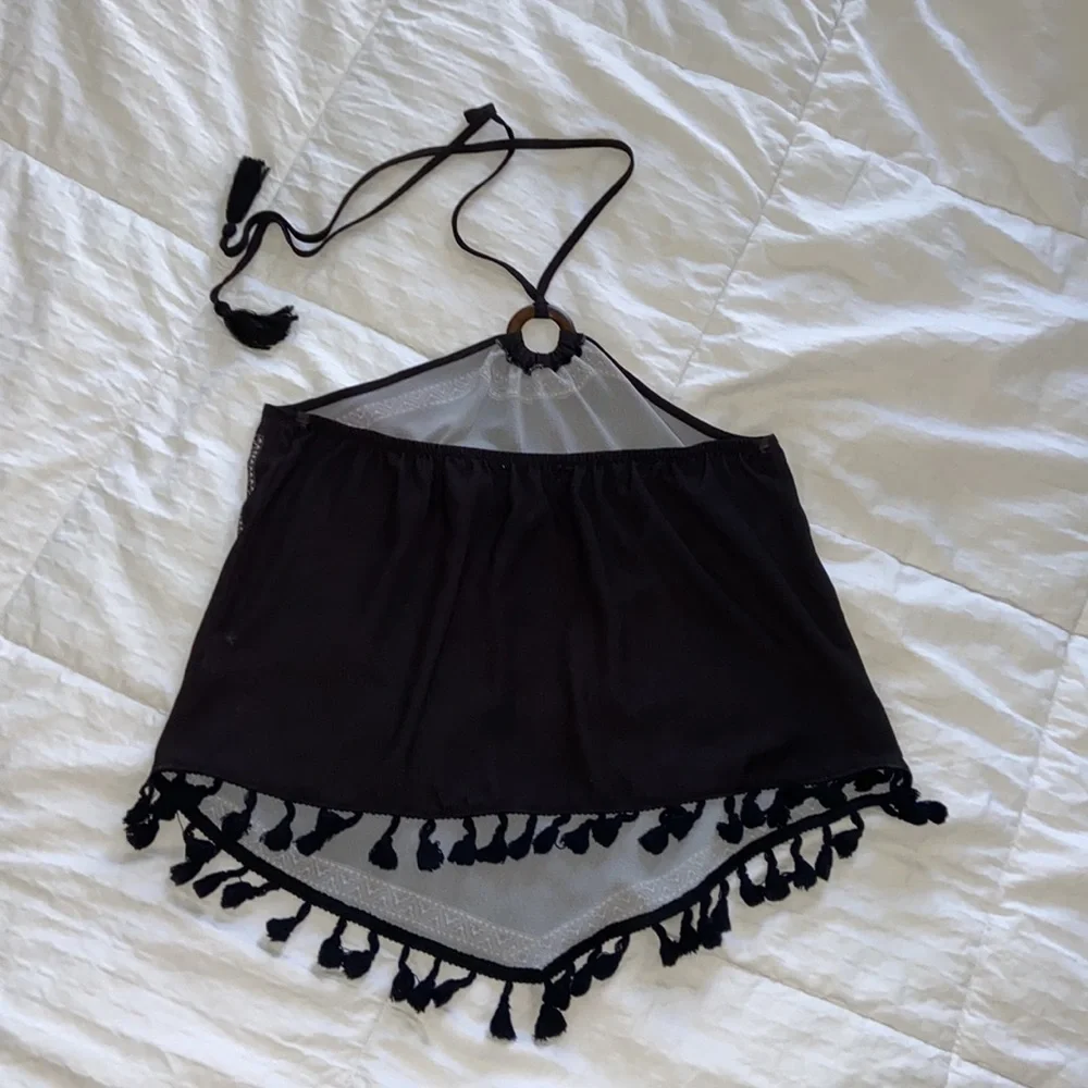 LIVE TO BE SPOILED - TROPICAL HALTER TOP - Picture 2 of 14